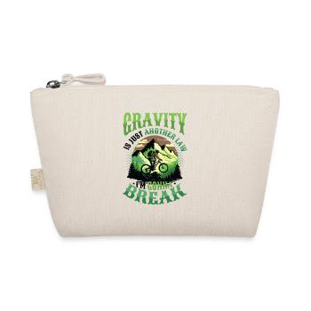Mountain Bike Dirt Jumping - Organic Pouch - nature - Front