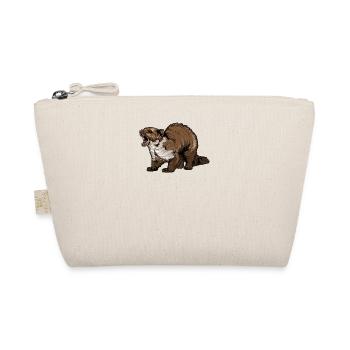 Stone marten I house marten game hunting motif for hunters - Organic Pouch - nature - Front