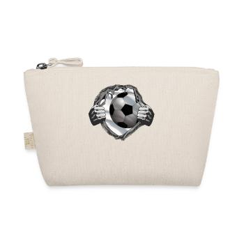 Accessoires de football Idée cadeau Fan de football - Trousse biologique - nature - Devant