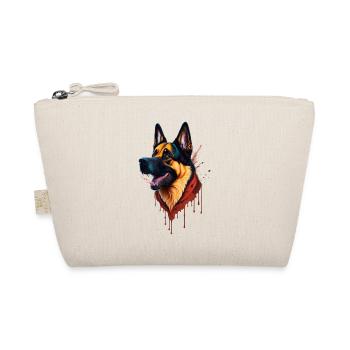 German Shepherd German Shepherd SplashArt - Organic Pouch - nature - Front