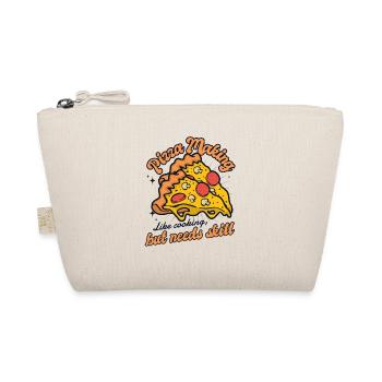 Like Cooking But Needs Skill Pizza Pizzablech - Bio-Täschchen - Natur - Vorne