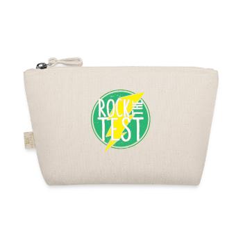 Rock the Test Funny Test Day Student Teacher - Organic Pouch - nature - Front
