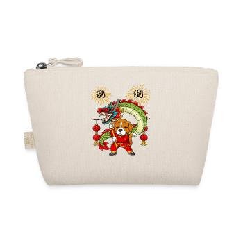 Year of the Dog Lunar New Year Chinese - Organic Pouch - nature - Front