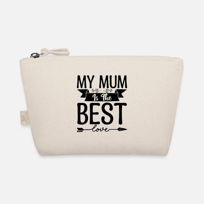 Meine Mutter ist die Beste. Mama zu genial. - Bio-Täschchen - Natur