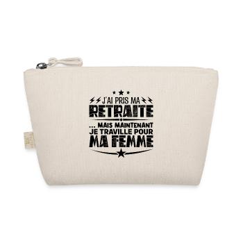 meilleur idée cadeau retraite, retraité, pension. - Trousse biologique - nature - Devant