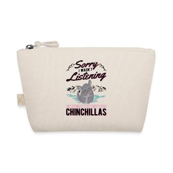 Chinchilla Gift Woolly Mouse Short-tailed Chinchilla - Organic Pouch - nature - Front