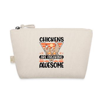 Poulets Éleveur Poulet Cadeau Farmer - Trousse biologique - nature - Devant