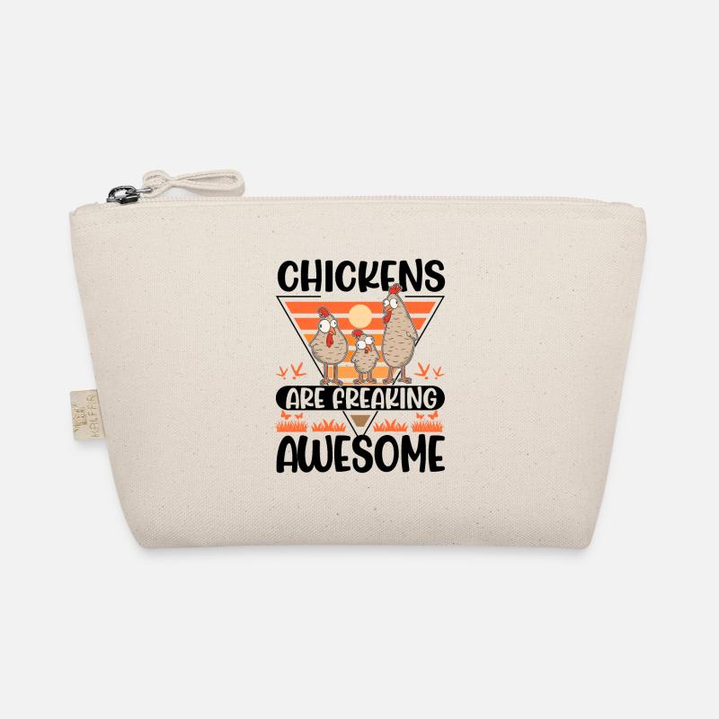 Chickens Farmer Chicken Gift Farmer Organic Pouch