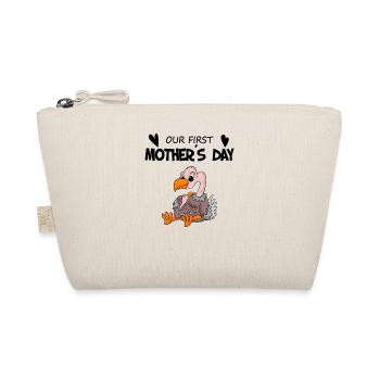 Muttertag - erster Muttertag Geschenk - Bio-Täschchen - Natur - Vorne
