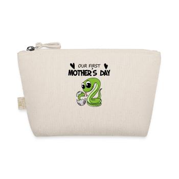 Muttertag - erster Muttertag Geschenk - Bio-Täschchen - Natur - Vorne