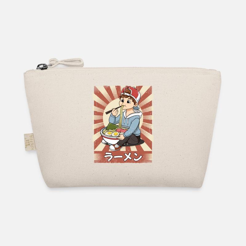 Ramen Junge Nudelsuppe Ramen Bio-Täschchen