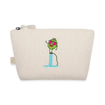Coconut during flyboarding fruit palm tree - Organic Pouch - nature - Front