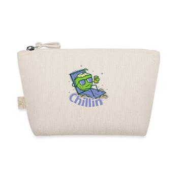 Chillin coconut on the beach exotic - Organic Pouch - nature - Front