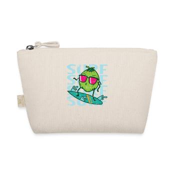 Surf Surf Surf Coconut Palm Exotic - Organic Pouch - nature - Front