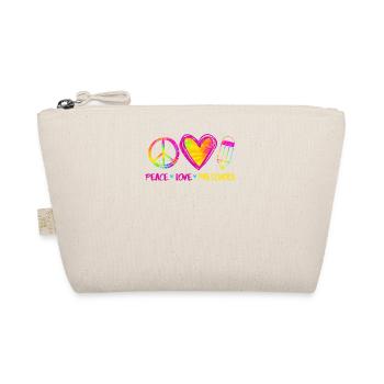 Cravate Coloring Peace Love Preschool Retour - Trousse biologique - nature - Devant