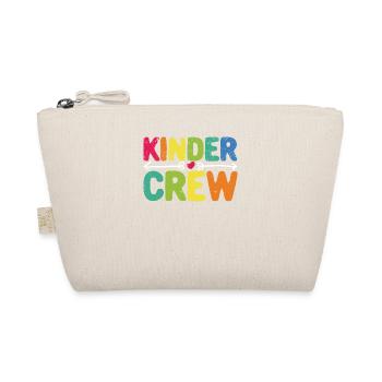 Kinder Crew Kindergarten Lehrer Lustig Erster Tag - Bio-Täschchen - Natur - Vorne