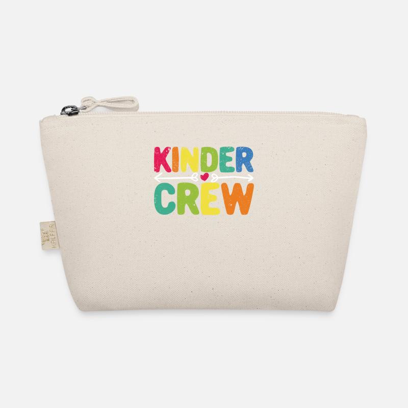 Kinder Crew Kindergarten Lehrer Lustig Erster Tag Bio-Täschchen