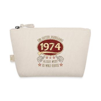 49. Geburtstag 1974 Guter Jahrgang - Bio-Täschchen - Natur - Vorne