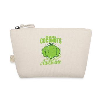 Because Coconuts are Freaking Awesome - Bio-Täschchen - Natur - Vorne