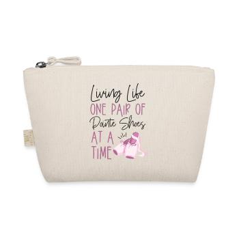 Ballet Dancer Dance Girl Ballerina - Organic Pouch - nature - Front