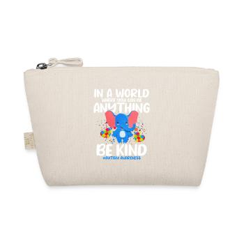 Autism Autism Gift - Organic Pouch - nature - Front