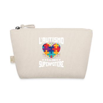 Autism Autism Gift - Organic Pouch - nature - Front