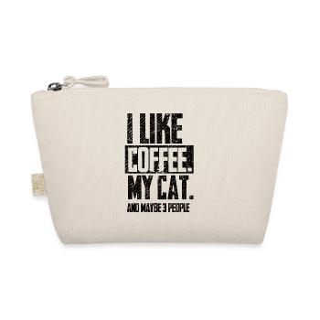 Cat Coffee Domestic Cat Kitten Cafe Cat Coffee - Organic Pouch - nature - Front