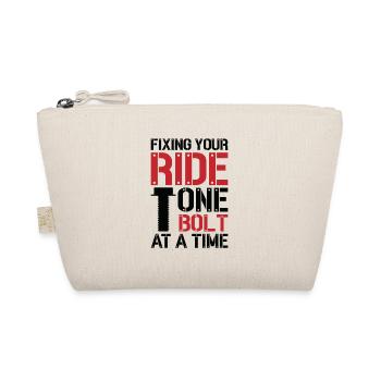 Car Mechanic Auto Engine Repair - Organic Pouch - nature - Front