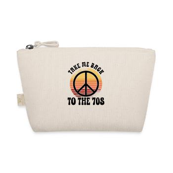 Hippie Peace Sign Peace Flowers Flower Child - Trousse biologique - nature - Devant