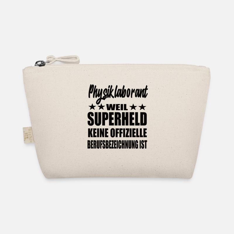Physiklaborant Superheld Spruch Bio-Täschchen