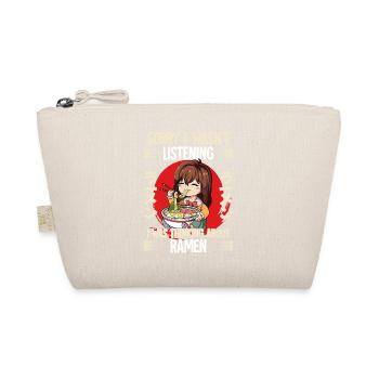 Sorry I Wasn't Listening I Was Thinking About - Organic Pouch - nature - Front