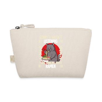 Sorry I Wasn't Listening I Was Thinking About - Organic Pouch - nature - Front