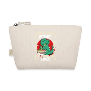 Sorry I Wasn't Listening I Was Thinking About - Organic Pouch - nature - Front