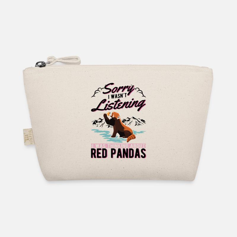 Roter Panda Geschenk Katzenbär Red Panda Bio-Täschchen
