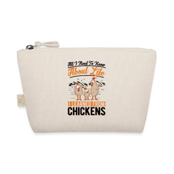 Chickens Farmer Chicken Gift Farmer - Organic Pouch - nature - Front
