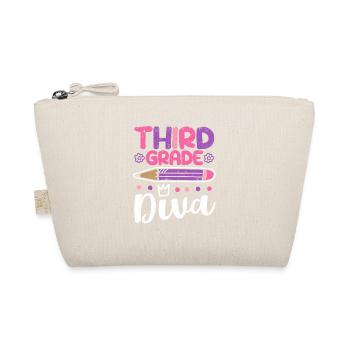 Diva de 3e année Drôle d’enseignant de troisième année - Trousse biologique - nature - Devant