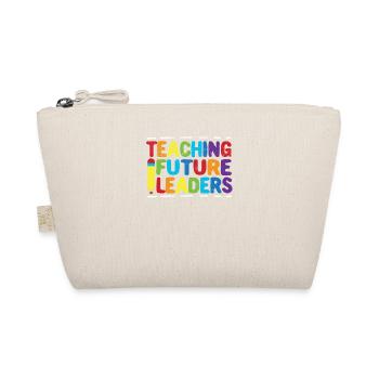 Teaching Future Leaders Inspiring Teachers - Organic Pouch - nature - Front
