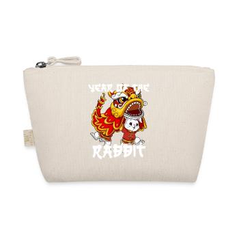 Year of the Rabbit Lunar New Year Chinese - Organic Pouch - nature - Front