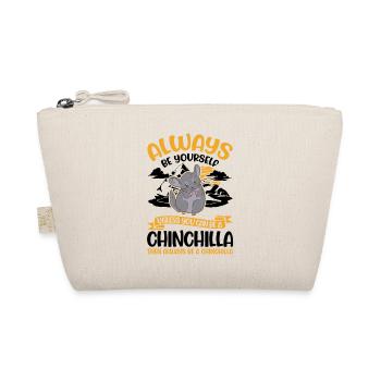 Always be yourself Chinchilla - Organic Pouch - nature - Front