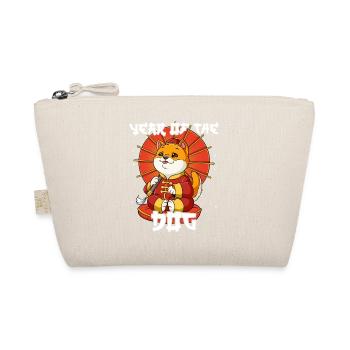 Year of the Dog Lunar New Year Chinese - Organic Pouch - nature - Front