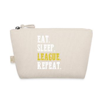 Eat Sleep League Répéter le jeu de sport Jeux - Trousse biologique - nature - Devant