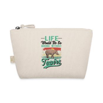 Tapir Gift Lowland Tapir Tapirdae Tapir - Organic Pouch - nature - Front