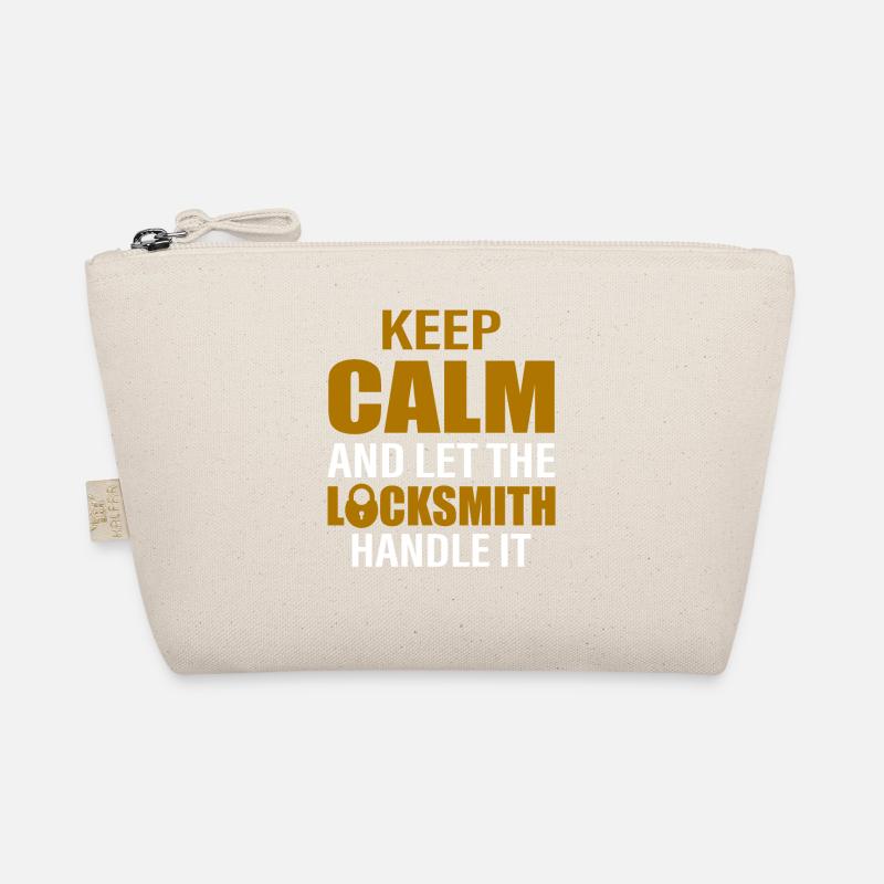 Keep Calm And Let The Locksmith Handle It Lockpick Bio-Täschchen