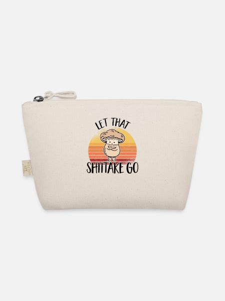 Mushroom picker mushroom mushroom hunter mushroom lover mushroom farm - Organic Pouch - nature - Front