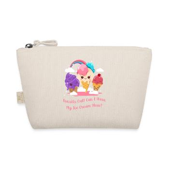 Tonsils Out! Funny Tonsillectomy Surgery Get Well - Organic Pouch - nature - Front