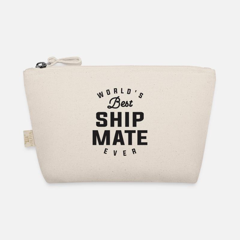 World's Best Ship Mate Ever Organic Pouch