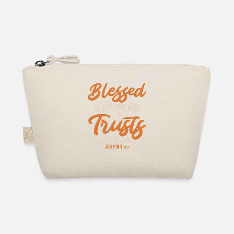 Gesegnet Ist Der Mann, Der Auf Den Herrn Jesus Bio-Täschchen