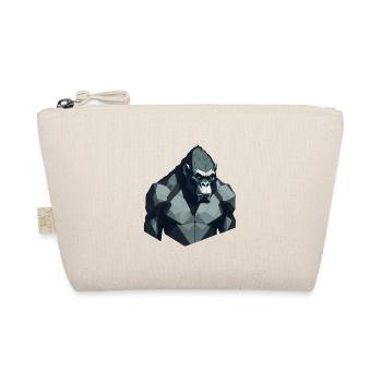 Polygon Gorilla - Organic Pouch - nature - Front
