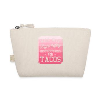 Donnera des instructions de sécurité de vol pour les tacos - Trousse biologique - nature - Devant