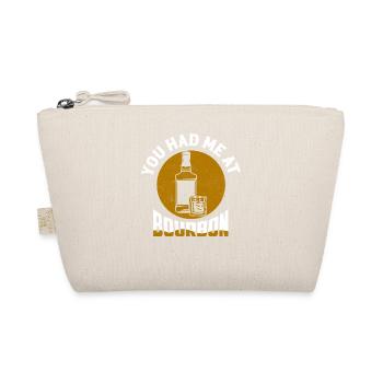 You Had Me At Bourbon Drinking Whiskey - Organic Pouch - nature - Front